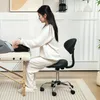 HOMCOM Rollhocker höhenverstellbar mit Rückenlehne Produktbild-Vorschau 2