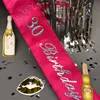 Oblique Unique Schärpe Happy Birthday 30. Geburtstag 30er Produktbild-Vorschau 3