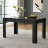 Tavolo da pranzo Sweiko, tavolo da pranzo moderno, tavolo Anteprima dell’immagine prodotto 2