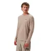 Langärmliges T-Shirt in Beige von Berghaus; Modell Ivyhill Crew; für Herren; mit dezentem Logo auf der Brust. Produktbild-Vorschau