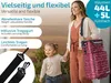 Wózek na zakupy z gumową szyjką i regulowaną wysokością Podgląd zdjęcia produktu 9