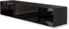 Schwarz TV Lowboard 180 cm Hängeschrank für Wohnwand Produktbild-Vorschau 6