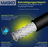 MASKO® Premium Rohrreinigungsschlauch Set Abflussreiniger Produktbild-Vorschau 5