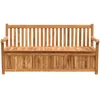 Lestix International Gartenbank Teak Massivholz B 180 H 92 Produktbild-Vorschau 2