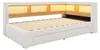 Flieks slaapbank 90x200 cm met uitschuifbaar bed, beklede Productafbeelding-voorbeeld 11