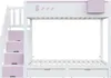 Letto a castello Sweiko per bambini 90x200 cm, con motivi Anteprima dell’immagine prodotto 14