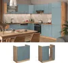 Spülenunterschrank Vicco R-Line Blau-Grau 80 cm AP Marmor, Produktbild-Vorschau 4