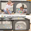 COMOMY Laufstall Baby, 180x200x66cm Laufgitter XXL Große, Produktbild-Vorschau 5