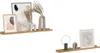 Two wooden shelves with decorative items, presented against a white background. Produktbild-Vorschau