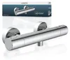 LOS ANGELES Thermostat Duscharmatur, Chrom Produktbild-Vorschau 1