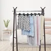 Relaxdays Hosenbügel 12er Set, 2 Klammern, Clipkleiderbügel Produktbild-Vorschau 3