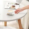 Kleiner runder Couchtisch aus Holz im skandinavischen Stil, Produktbild-Vorschau 11