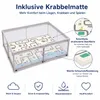 Laufstall Baby mit Matratze, Laufgitter Baby 200x180cm XXL, Produktbild-Vorschau 15