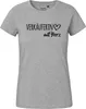 Huuraa Damen T-Shirt Verkäuferin mit Herz M Sport Grey Bio Produktbild-Vorschau 2