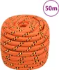 vidaXL Lodní plachta oranžová 20 mm 50 m Polypropylen Náhled obrázku produktu 6