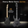 Pyle E Gitarre – Electric Guitar Set – E Gitarre Set mit Produktbild-Vorschau 2