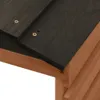 vidaXL Robotická kosačka Garáž čierno-hnedá 78x74x54 cm Náhľad obrázku produktu 5