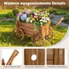 COSTWAY Blumenwagen Holz, Blumenständer mit 4 Produktbild-Vorschau 6