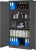 2er Set Aktenschrank C001H Büroschrank Metallschrank Produktbild-Vorschau 4