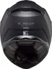 The back view of a black motorcycle helmet. Anteprima dell’immagine prodotto