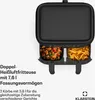 Klarstein Heißluftfritteuse, Airfryer mit 2 Kammern, 2850W Produktbild-Vorschau 2