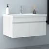 Waschtisch mit Unterschrank 80cm BERGEN Badmöbel Set Produktbild-Vorschau 3
