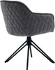 Armlehnenstuhl HARPER SARINA BHT 59x82x62 cm grau Produktbild-Vorschau 16