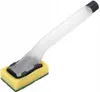 A cleaning sponge with a dispenser and handle, isolated on a white background. Produktbild-Vorschau