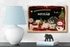 Holzschild Weihnachten Grüße aus NEUSÄß Geschenk Dekoration Produktbild-Vorschau 4