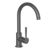 A studio shot of a graphite-colored kitchen faucet against a white background. Produktbild-Vorschau