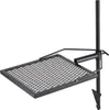 A black metal rotisserie grill grate assembly is shown against a white background. Náhled obrázku produktu