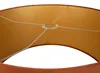 STOfflampenschirm orange mit Goldener Innenseite 50 50 25 Produktbild-Vorschau 2