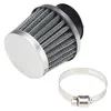 Sport Luftfilter 32 mm Chrom Metall für Motorrad Roller Produktbild-Vorschau 1