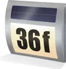 esotec Solar Hausnummernleuchte Wave Nummernset 1-999 IP44 Produktbild-Vorschau 2