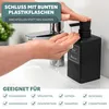 eluno Seifenspender 2er Set mit schwarzer Soft-Touch Produktbild-Vorschau 4