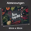 Küchenmatte 60x90 cm Vinylmatte Bodenmatte Dekoration - Bon Produktbild-Vorschau 5