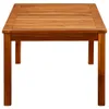 vidaXL Garten-Couchtisch 110x60x45 cm Massivholz Akazie Anteprima dell’immagine prodotto 2