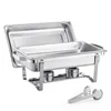 SucceBuy 8 Qt 2-pack rettangolare chafing dish buffet set - Anteprima dell’immagine prodotto 1