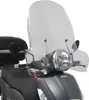 Givi Aprilia Scarabeo 130a Windschutzscheibe Silber  Silber Produktbild-Vorschau 1