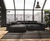 DELIFE Ecksofa Sirpio XL 270x170 cm Mikrofaser Schwarz Produktbild-Vorschau 2