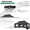 Pavillon pliable 3X6m imperméable stable, tente de Voir les images du produit 2