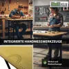 Werktisch klappbar 100 x 60 x 75 cm 150 kg Tragegriff Produktbild-Vorschau 5