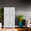 Schrank FAUSKE - 2 Schubladen - Weiß - Breite 69 cm, Höhe Produktbild-Vorschau 7