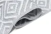 Teppich Outdoor Zweiseitig Wasserdicht Resistent Weiß Grau Produktbild-Vorschau 4