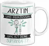 Ärztin Und Prinzessin Tasse Geschenk Für Eine Ärztin Produktbild-Vorschau 1