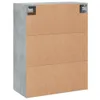 vidaXL Wandschrank Betongrau 69,5x34x90 cm Holzwerkstoff - Produktbild-Vorschau 10