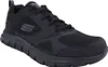 A black Skechers sneaker is shown against a white background. Anteprima dell’immagine prodotto