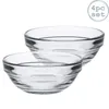 Duralex Schüssel Lys stapelbar 7,5cm 4 Stk Produktbild-Vorschau 1
