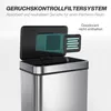 HOMCOM Odpadkový koš se senzorem, 50 l, nerezová ocel, Náhled obrázku produktu 8
