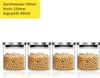 7MAGIC 4er Set Vorratsgläser aus Borosilikatglas mit Produktbild-Vorschau 2